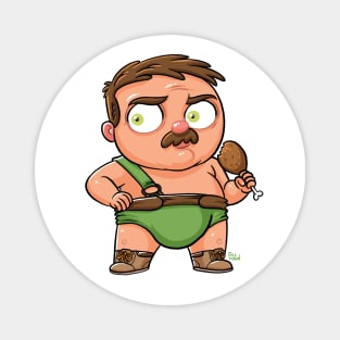 Little Mikey Haggar Magnet